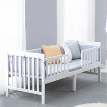 Load image into Gallery viewer, brandt convertible toddler bed in white