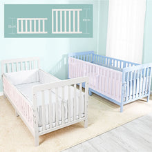 Load image into Gallery viewer, brandt convertible toddler bed in gray