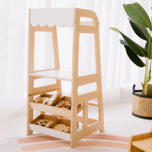 Load image into Gallery viewer, enkel 2-in-1 learning tower and market stall