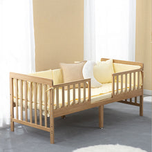 Load image into Gallery viewer, brandt convertible toddler bed in wood
