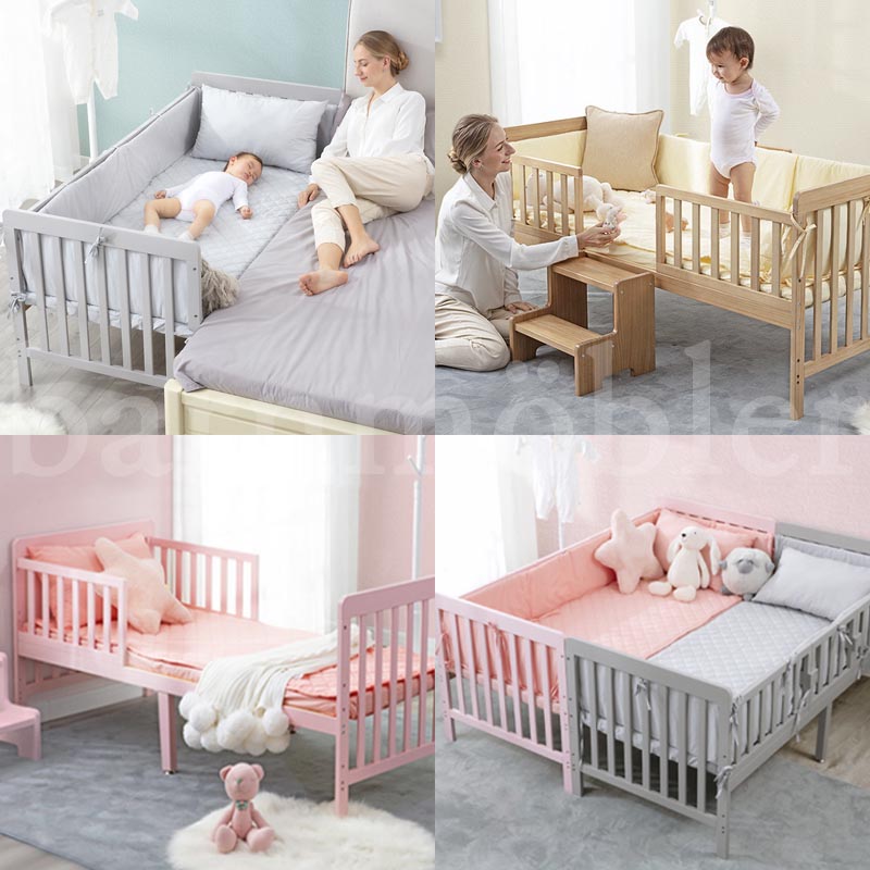 Convertible Crib Cot Beds For Twins Baby Cot For Twins Sales