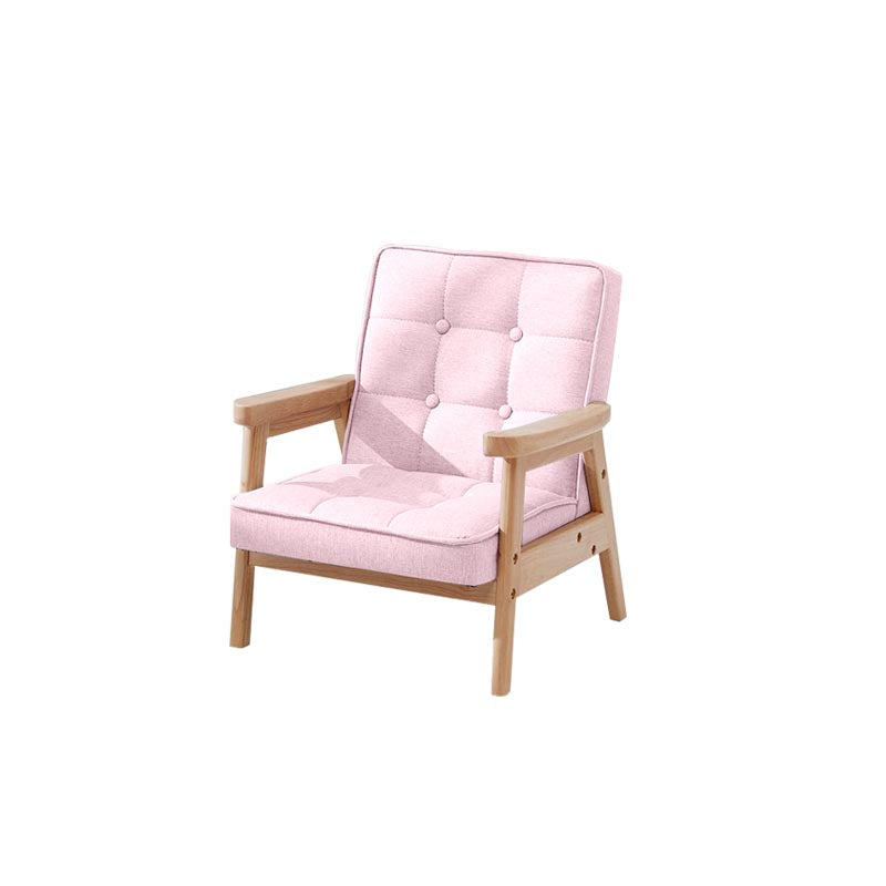 kudde children's armchair in pink