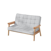 Load image into Gallery viewer, kudde children&#39;s couch in gray
