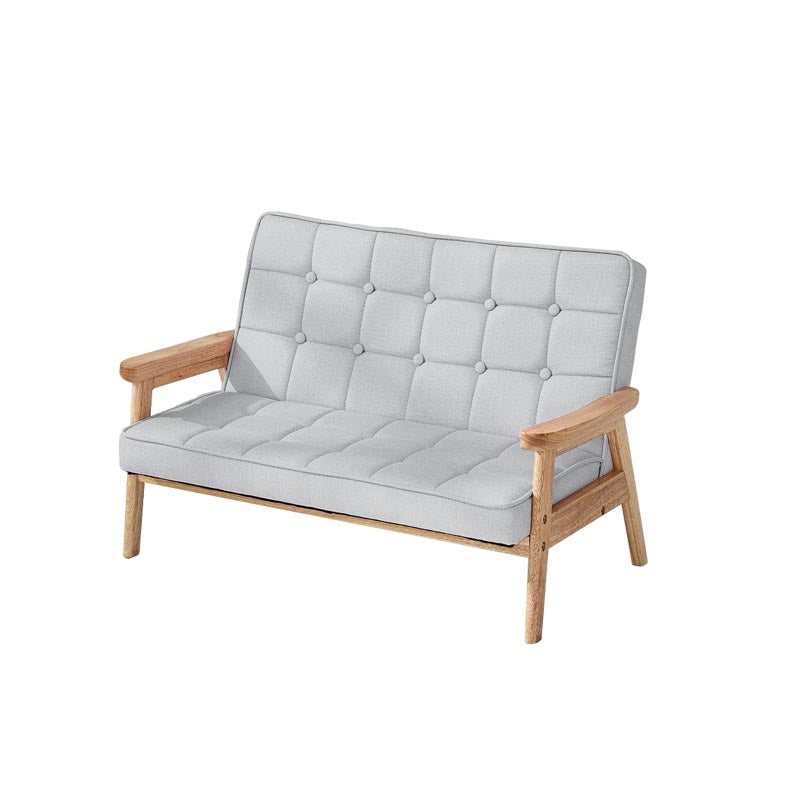 kudde children's couch in gray
